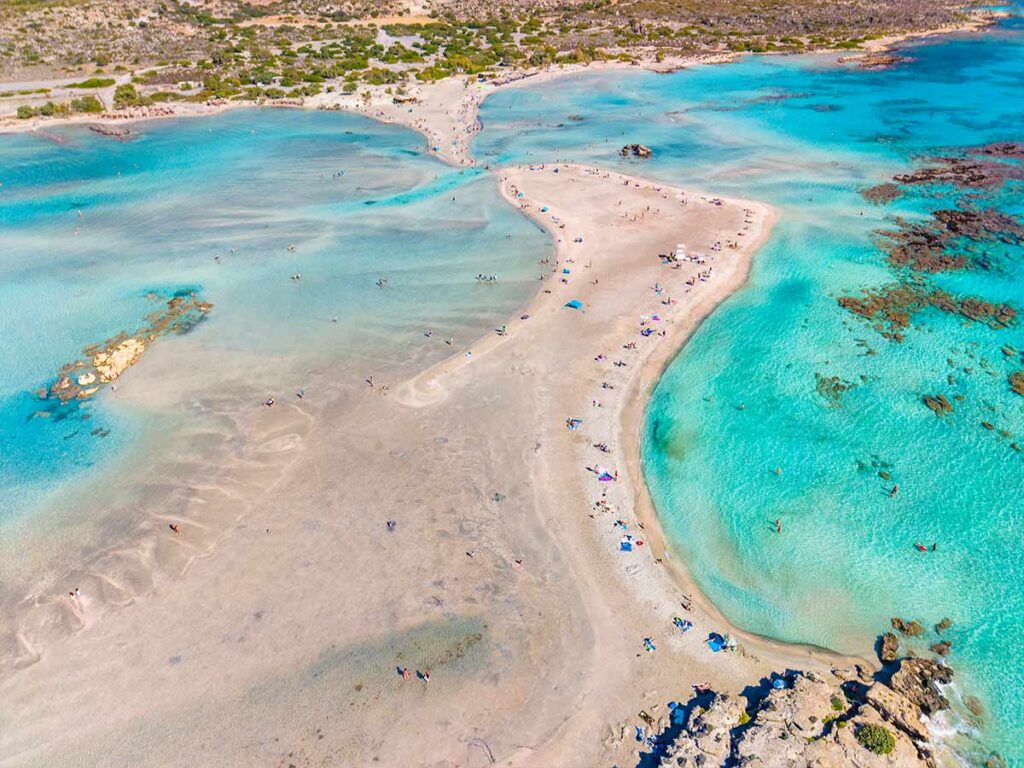 <strong>How many days in Crete? Build your perfect itinerary</strong> 2 Balos Lagoon in Chania with turquoise waters and an exotic beach, one of the most stunning landscapes in Crete – Balos Travel