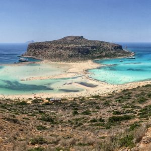 Περιήγηση στη λιμνοθάλασσα του Μπάλου στην Κρήτη